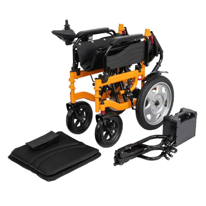 Baichen BC-ES001 2025 Southeast Asia Power Wheelchair Outdoor Long Battery Life Folding Portable Electric CE Certified 5-Year — image 6