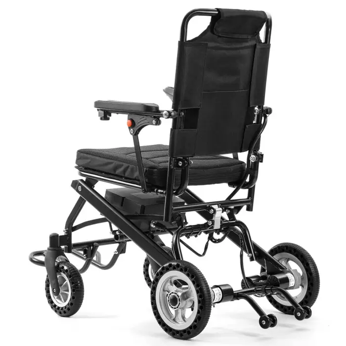 High Performance Lightweight Folding Portable All Terrain Travel Wheelchair Aluminum Smart Electric Wheelchair for Adults — image 2