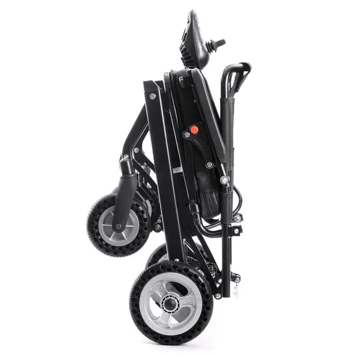 High Performance Lightweight Folding Portable All Terrain Travel Wheelchair Aluminum Smart Electric Wheelchair for Adults — image 3
