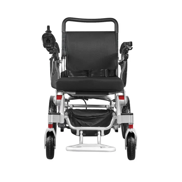 Adult Outdoor Lightweight Mobility Sillas De Ruedas Wheelchair Power Chair Foldable Electric Wheelchair With Smart Controller — image 6