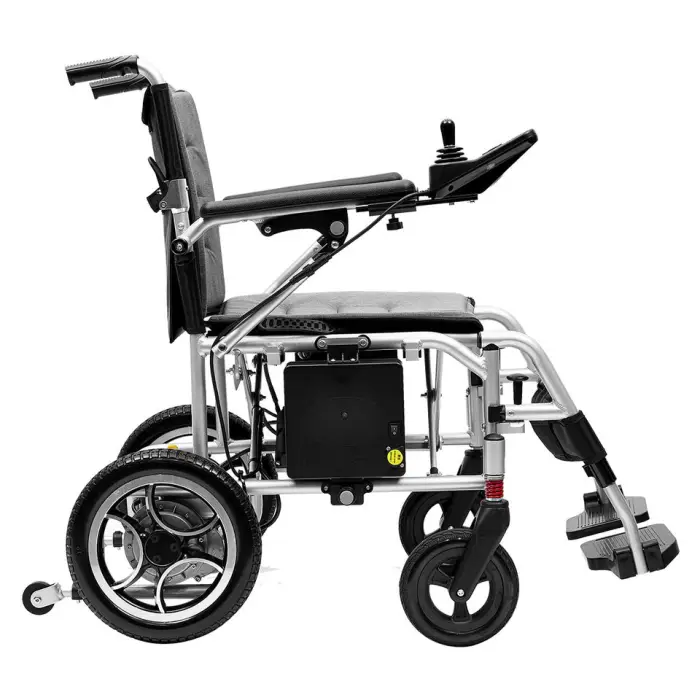 2026 Hot Sale Folding Portable Wheelchair Elderly Remote Control Outdoor Electric Wheelchair With Brushless Motor — image 2