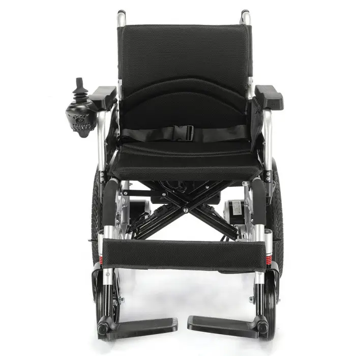 New Design Foldable Power Wheelchair Outdoor All Terrain Steel Wheelchair for Elderly and Disabled — image 3