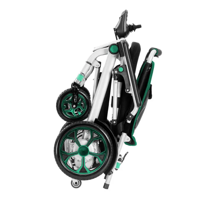 Baichen All-Terrain Power 200W*2 Dual Motor Wheelchair Lightweight Foldable Electric Wheelchair — image 4
