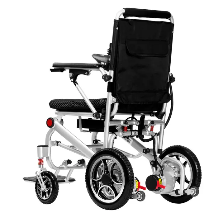 2026 Hot Sale Dual Motor Power Wheelchair Fast Fold Portable Intelligent Electric Wheelchair With Remote Control — image 6