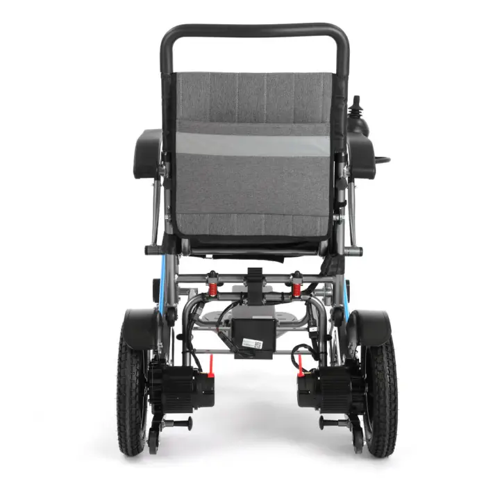 Outdoor All Terrain Off Road Aluminum Alloy Lithium Battery Foldable Portable 4x4 Electric Wheelchair for Disabled — image 5