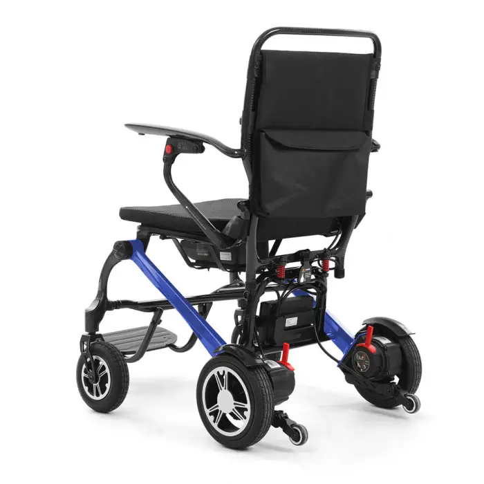 200W*2 Brushless Motor Portable Wheel Chair 14.6KG Ultralight Foldable Intelligence Carbon Fiber Electric Wheelchair for Disable — image 3