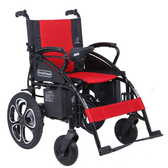 BC-ES6011 Hot Selling 500W Motor Wheelchair Eldly People Disabled Folding Electric Wheelchair — image 4