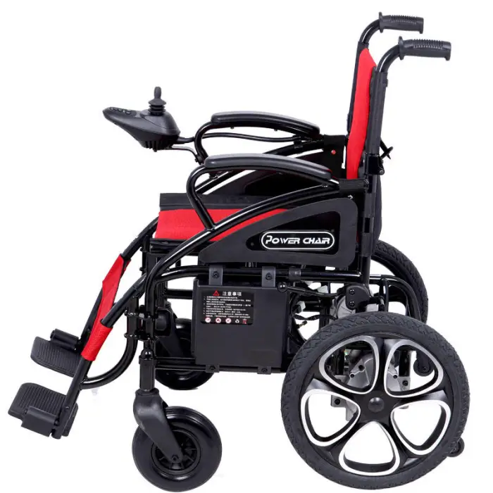 BC-ES6011 Hot Selling 500W Motor Wheelchair Eldly People Disabled Folding Electric Wheelchair — image 5