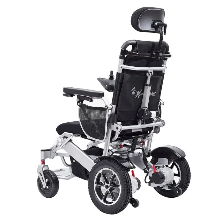 Best Selling Products 2025 Electric Wheelchair Automatic Reclining Backrest Power Wheelchair for Handicapped and Elderly — image 2