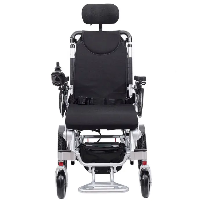Best Selling Products 2025 Electric Wheelchair Automatic Reclining Backrest Power Wheelchair for Handicapped and Elderly — image 5