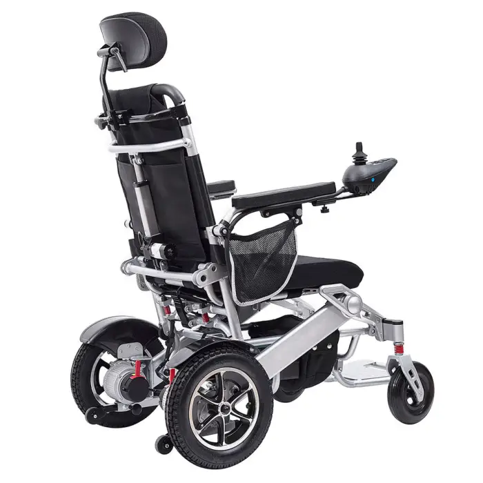 Best Selling Products 2025 Electric Wheelchair Automatic Reclining Backrest Power Wheelchair for Handicapped and Elderly — image 6
