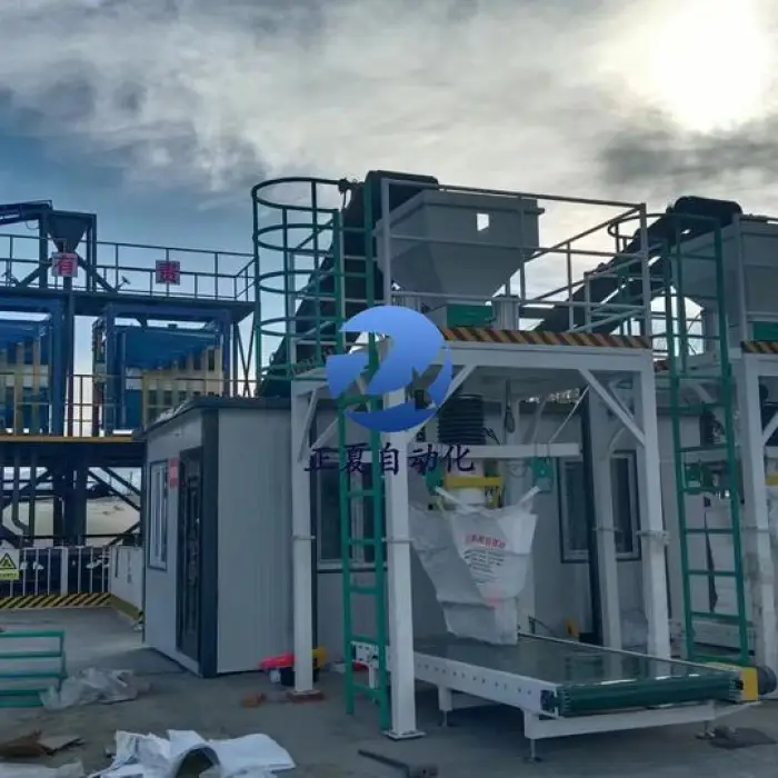1000kg 1500kg Bulk Bag Weighting Loading Machine Multi-function Feed Sand Wood Chips Plastic Pellet Big Bag Packing Machine — image 5