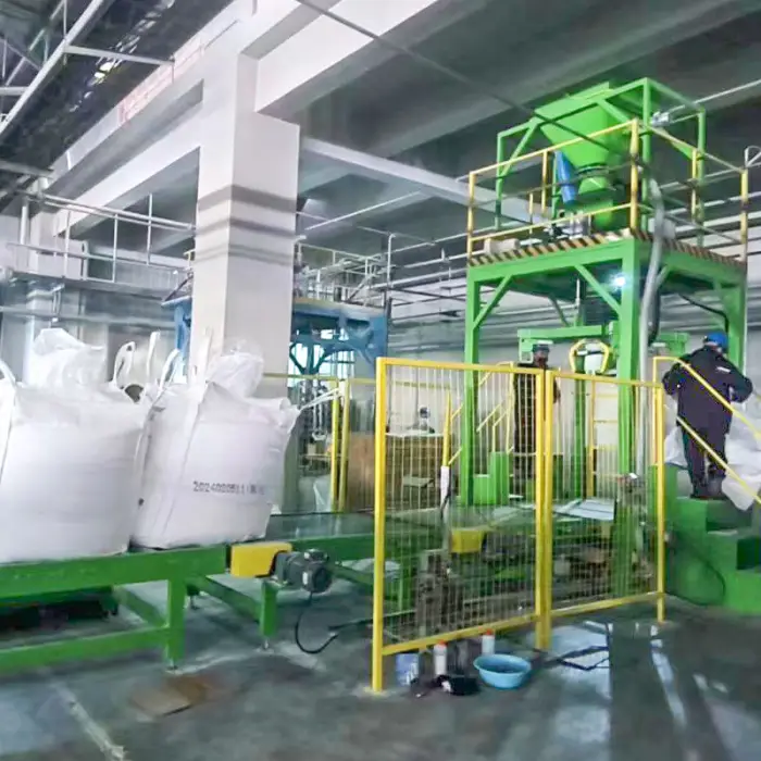 1000kg 1500kg Bulk Bag Weighting Loading Machine Multi-function Feed Sand Wood Chips Plastic Pellet Big Bag Packing Machine — image 6