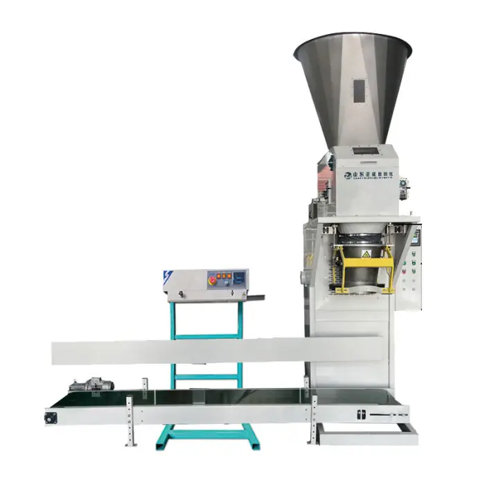 Multi-Function 5kg 15kg 50kg Soil Compost Organic Packaging Machine Sand Gravel Stone Weighing 25kg Fertilizer Packing Machine — image 4