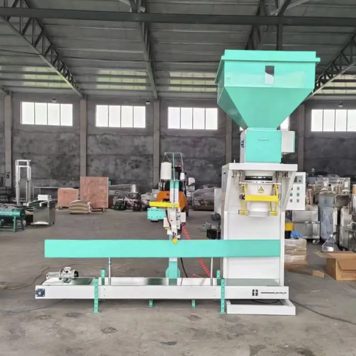 5kg 10kg 25kg 50kg Bags Filling Machine Automatic Traction and Sewing Bagging Machine for Chicken Bird Cow Feed Packing Machine — image 5