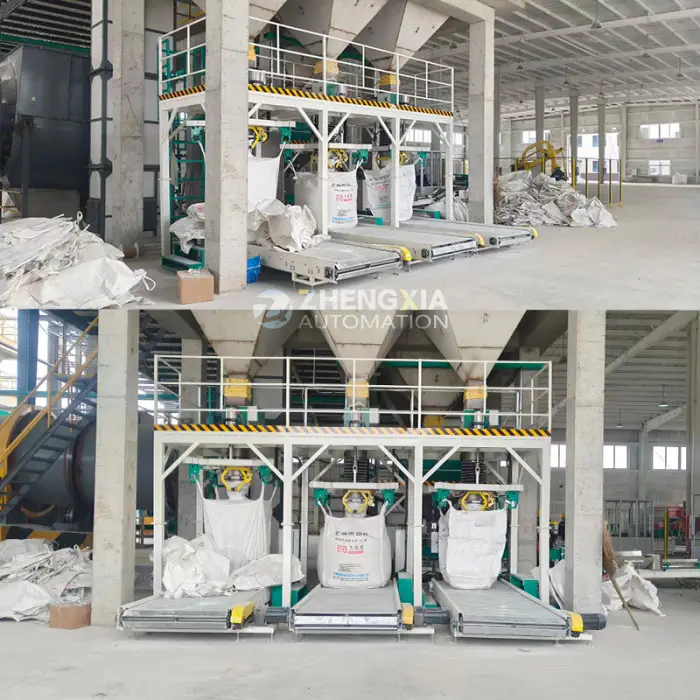 Semi-Automatic Sand Big Bag Filling Station Packaging Machine Jumbo Bags Big FIBC Bulk Bag Industrial Packing Systems Scale — image 3