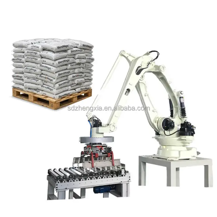 Hot-Selling Integration Palletizing Project for 25kg 50kg Bag Box Carton Case Robot Palletizing System ABB Robot Palletizer — image 2