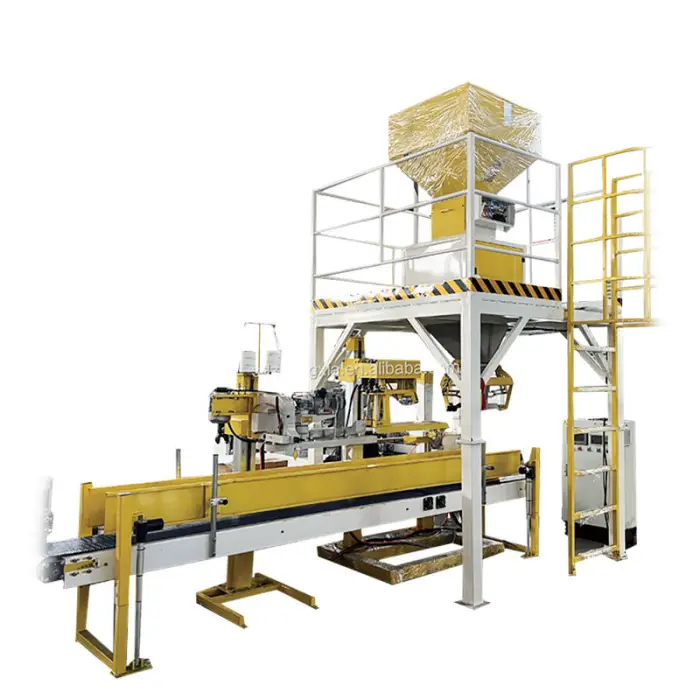 Factory 20kg 25kg Sugar Detergent Powder Filling Industrial Rubber Coffee Beans Industrial Packing Machine — image 2
