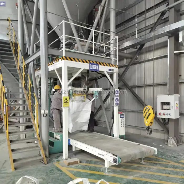 Customization FIBC Bagging Equipment Rubber Belt Conveyor 800kg 1000kg Filling Bulk Bag Packing Machine — image 3