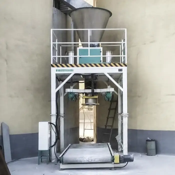 Customization FIBC Bagging Equipment Rubber Belt Conveyor 800kg 1000kg Filling Bulk Bag Packing Machine — image 4