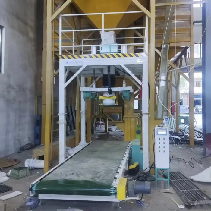 Customization FIBC Bagging Equipment Rubber Belt Conveyor 800kg 1000kg Filling Bulk Bag Packing Machine — image 5