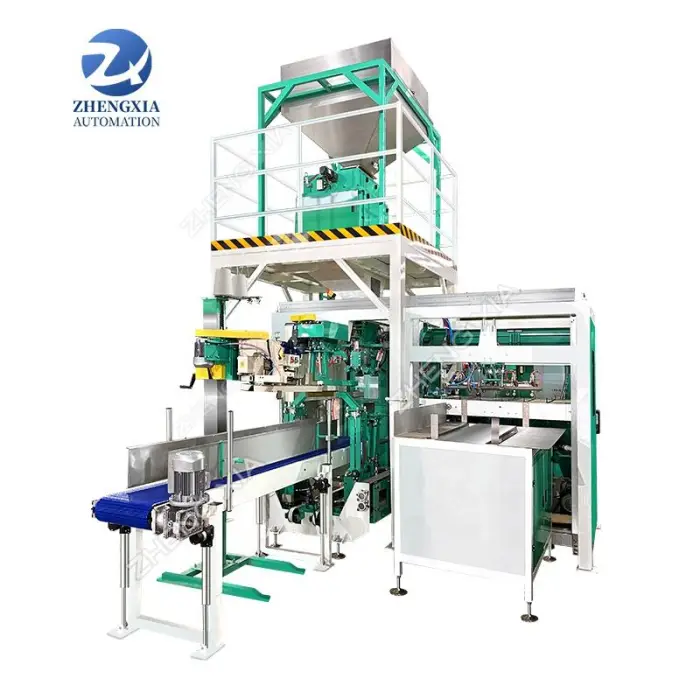 Automatic 20kg 25kg 30kg 50kg Rice Fertilizer Granules Wheat Soybeans Multi-functional Packaging Machine — image 3