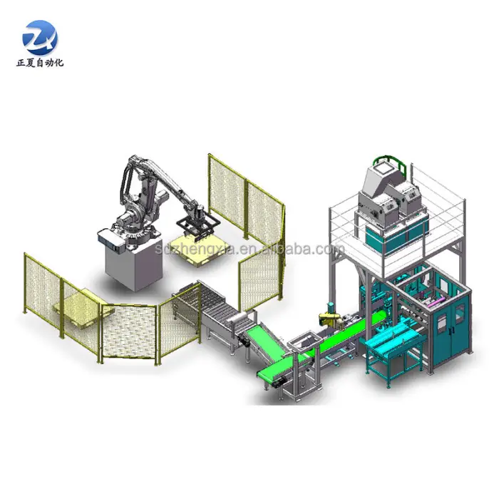 Automatic 20kg 25kg 30kg 50kg Rice Fertilizer Granules Wheat Soybeans Multi-functional Packaging Machine — image 4