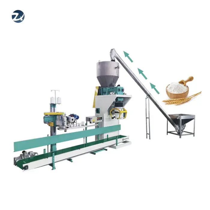 5kg-50kg Chemical Powder Packing Machine PVC Resin Plastic Gypsum Powder Bagging Machine — image 6