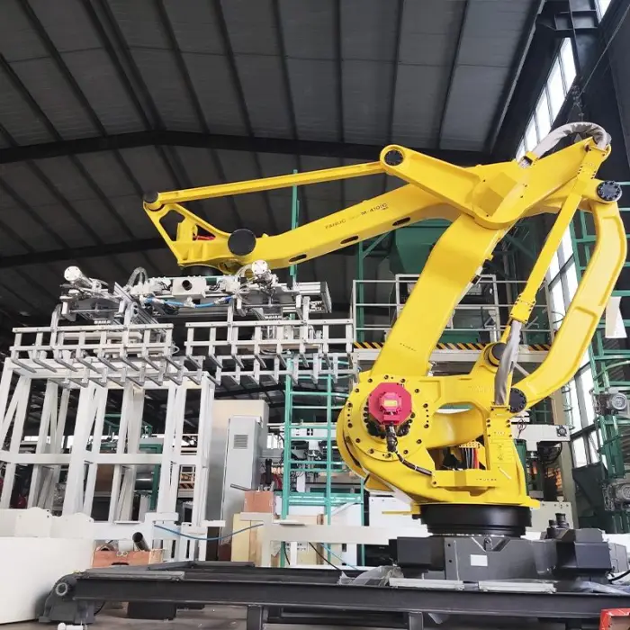 Automatic 25kg 50kg Bag Palletizer Machine Cement Bag High Speed Robot Arm Palletizing System — image 3