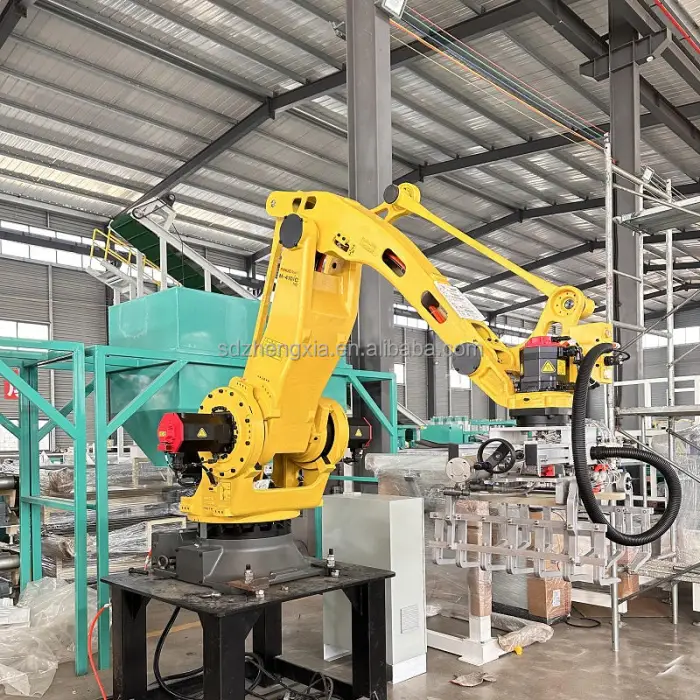 Automatic 25kg 50kg Bag Palletizer Machine Cement Bag High Speed Robot Arm Palletizing System — image 5