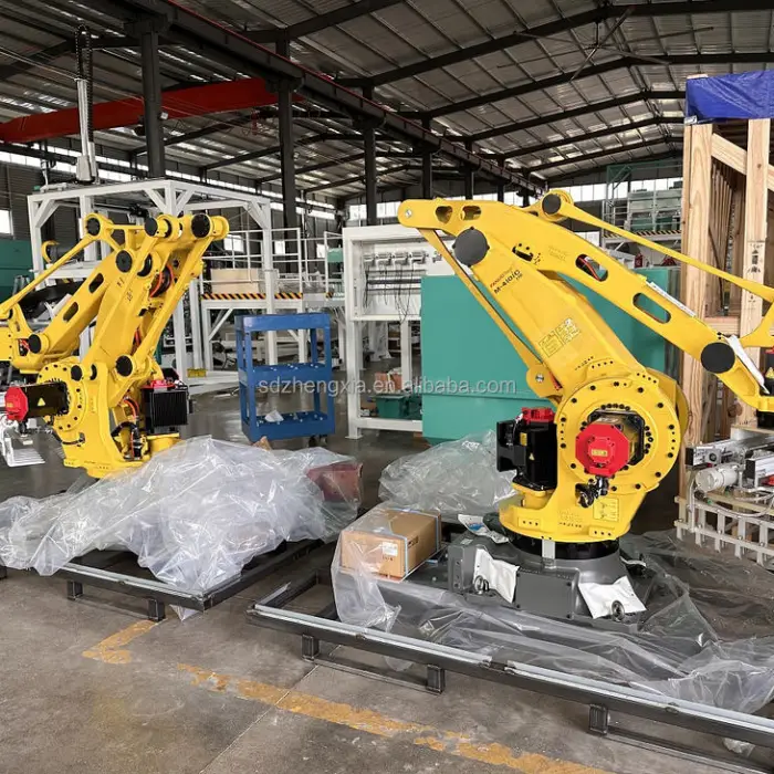 Automatic 25kg 50kg Bag Palletizer Machine Cement Bag High Speed Robot Arm Palletizing System — image 6