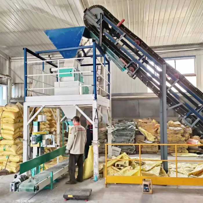 5kg to 50kg Corn Maize Coffee Bean Packaging Machine Automatic Gravity Feed Granular Material Bagging Packing Machine — image 4