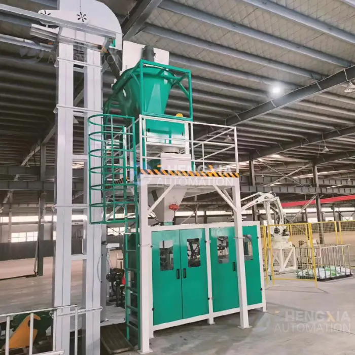 25kg 50kg Wood Pellet Bagging Machine Open Mouth Quantitative Plastic Granules Animal Feed Weighing Packaging Machine — image 4