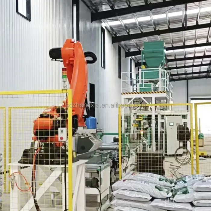 25kg 50kg Wood Pellet Bagging Machine Open Mouth Quantitative Plastic Granules Animal Feed Weighing Packaging Machine — image 6