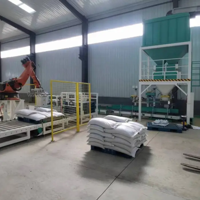 Automatic 5kg 25kg 50kg Rice Grain Packing Machine High Speed Weighing and Bag Filling Sealing Machine for Cereals Granules — image 4
