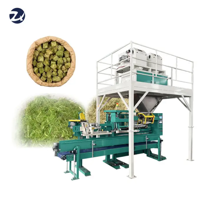 Granular Packing Machine10kg 30kg 50kg Corn Sugar Soil Sewing Weighting Sealing Filing Machine Rice Sand Packaging Machines — image 3