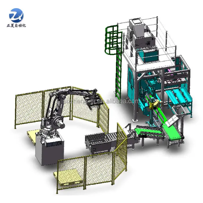 Fully Automatic Granule Bagging Machine 5kg 10kg 25kg Rice/Fertilizer/Grain Weighing Filling Bagging Sewing Packing Machine — image 2