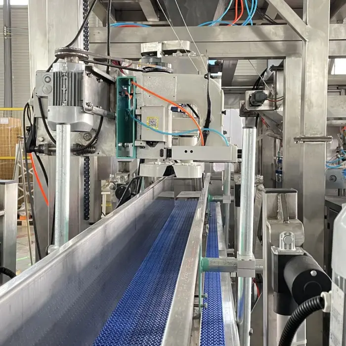 Fully Automatic Granule Bagging Machine 5kg 10kg 25kg Rice/Fertilizer/Grain Weighing Filling Bagging Sewing Packing Machine — image 4