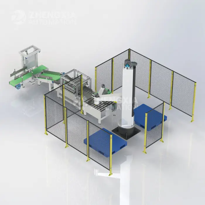 Automatic Carton Bag Palletizing Machine Industrial Stacking Robot Single Column Palletizer — image 5