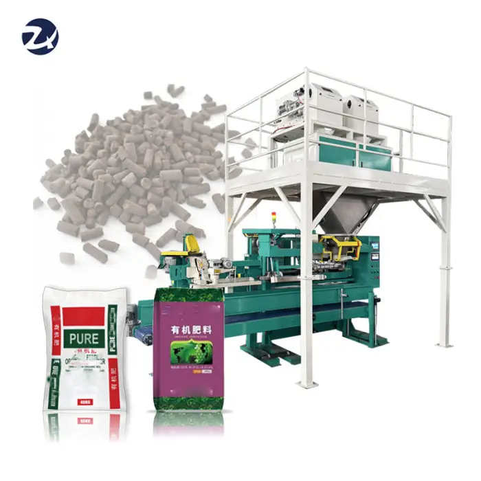 10kg 15kg 25kg Filling Powder Sand Soil Compost Organic Fertilizer Sand Gravel Stone Automatic Sealing Weighing Packing Machine — image 2