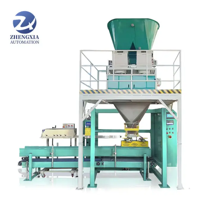 10kg 15kg 25kg Filling Powder Sand Soil Compost Organic Fertilizer Sand Gravel Stone Automatic Sealing Weighing Packing Machine — image 3