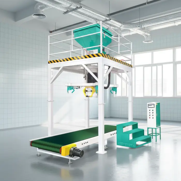 Jumbo Bag Packing Machine Big Bag Filling System Pack Wood Pellets Rice Seed Wheat Hust in Big Ton 1000kg Bags Packing Machine — image 3