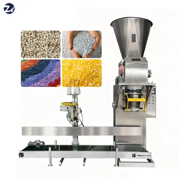 Semi Automatic 5kg 25kg 30kg 50kg Sand Gravel Biomass Pellets Coconut Shells Charcoal Packing Machine — image 2