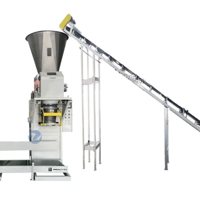Semi Automatic 5kg 25kg 30kg 50kg Sand Gravel Biomass Pellets Coconut Shells Charcoal Packing Machine — image 3