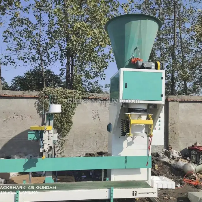 Semi Automatic 5kg 25kg 30kg 50kg Sand Gravel Biomass Pellets Coconut Shells Charcoal Packing Machine — image 6