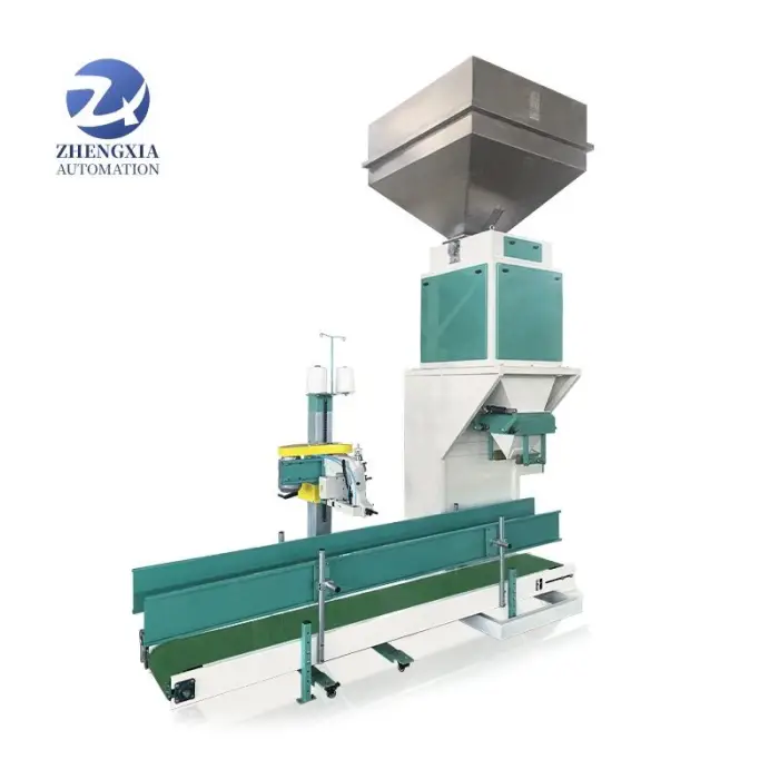 Industrial Single Hopper Granular Packing Equipment Multi-function Weighing and Bag Sealing Machine — image 2