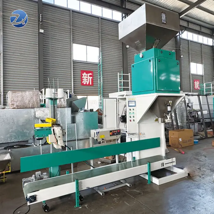 Industrial Single Hopper Granular Packing Equipment Multi-function Weighing and Bag Sealing Machine — image 4