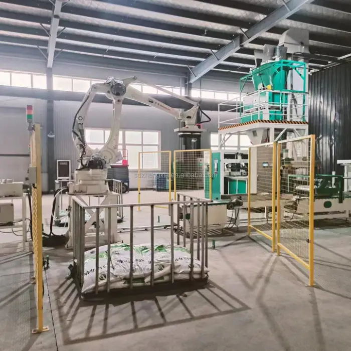 Automatic 20kg 25kg 30kg 50kg Rice Wooden Pellets Wheat Sand Plastic Pellets Weighing Filing Packaging Machine — image 3