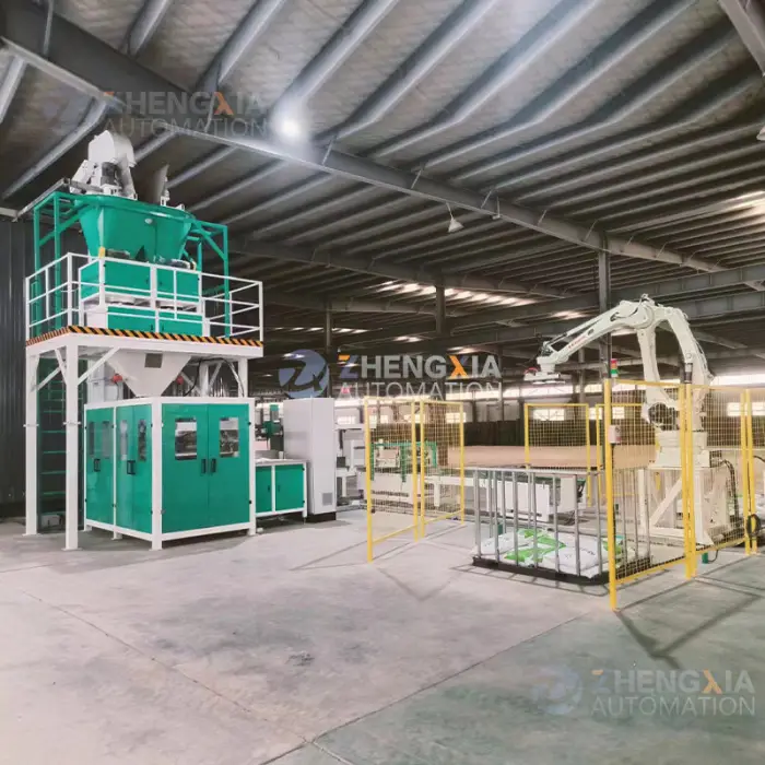 Automatic 20kg 25kg 30kg 50kg Rice Wooden Pellets Wheat Sand Plastic Pellets Weighing Filing Packaging Machine — image 4