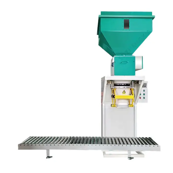 Semi Automatic Hopperless Granule Weighing Packing Machine for Rice Grain Seed — image 3